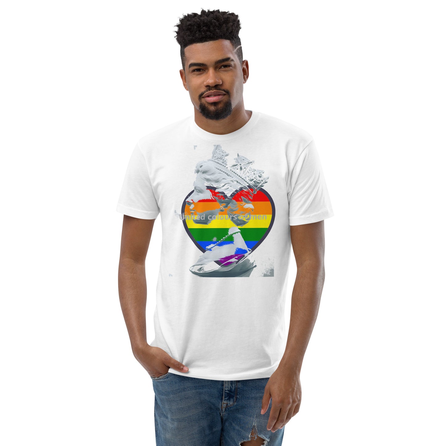 T-shirts queen pride flag