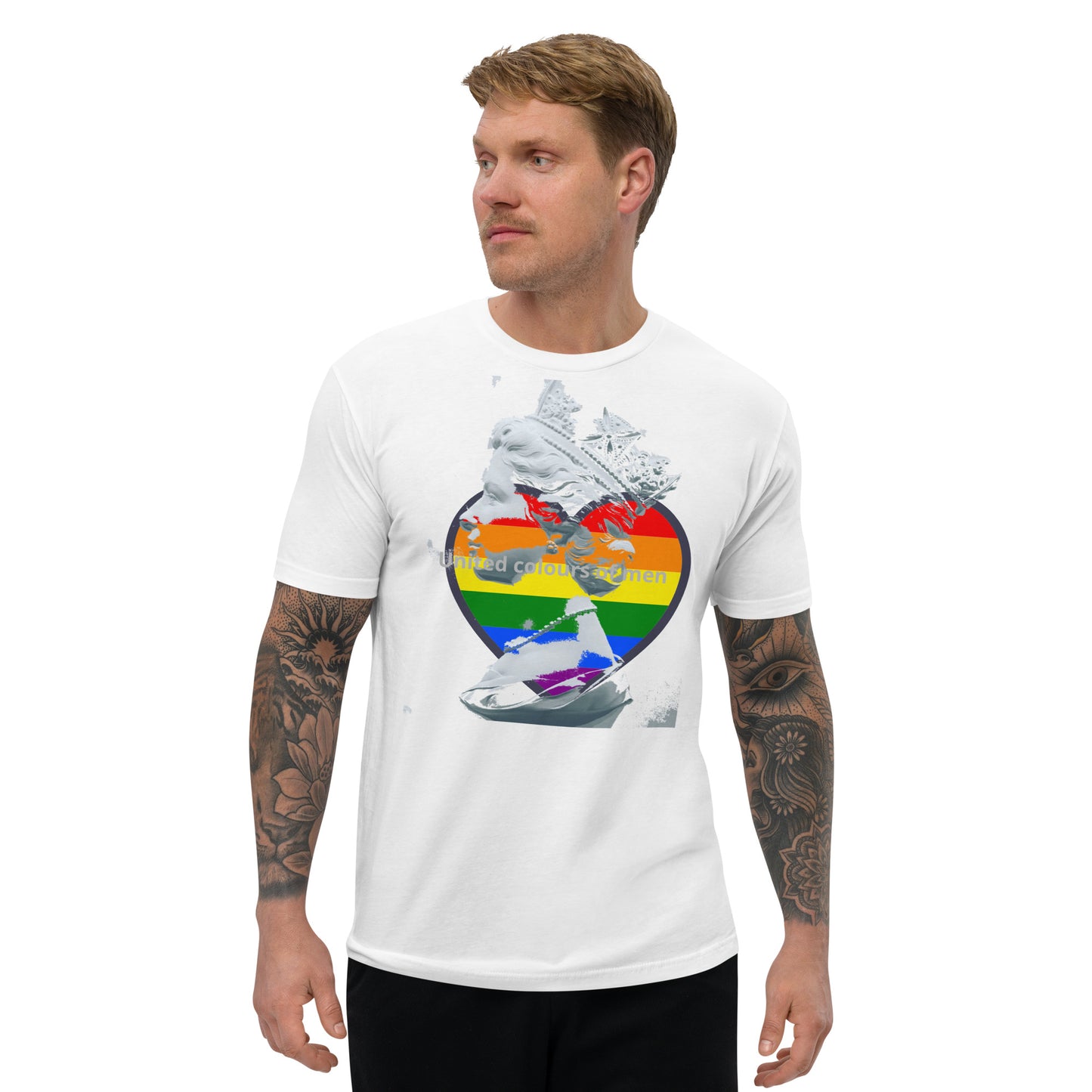 T-shirts queen pride flag