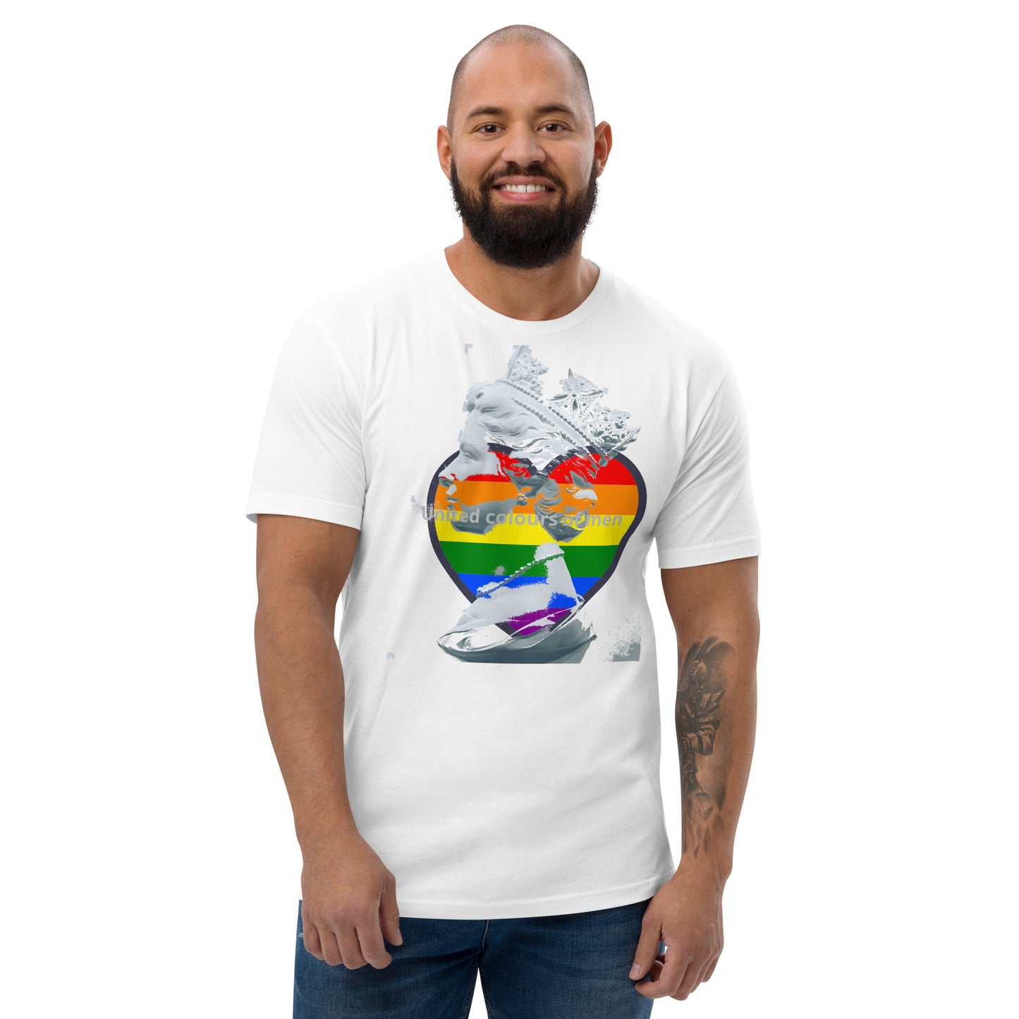 T-shirts queen pride flag