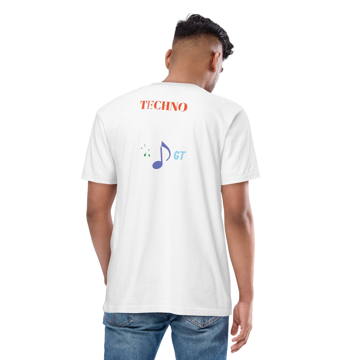 T-shirts Men’s premium heavyweight tee for the lovers of techno