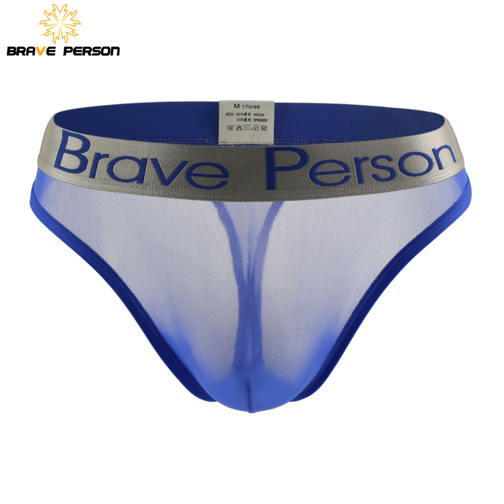 x mens BRAVE PERSON Sexy Men Briefs Panties For Man