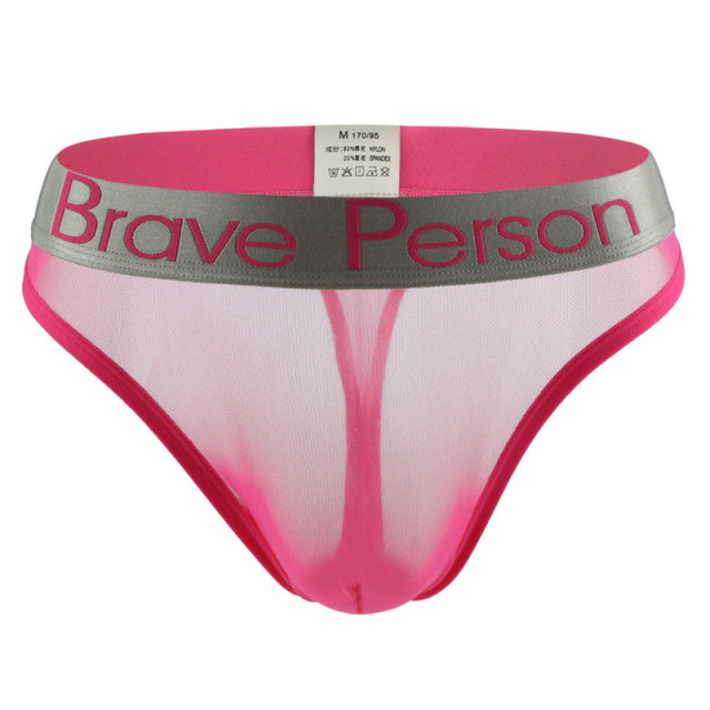 x mens BRAVE PERSON Sexy Men Briefs Panties For Man