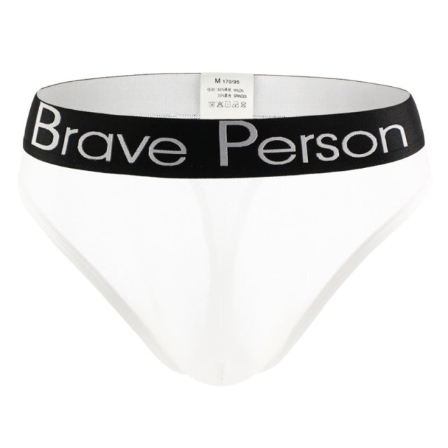 x mens BRAVE PERSON Sexy Men Briefs Panties For Man