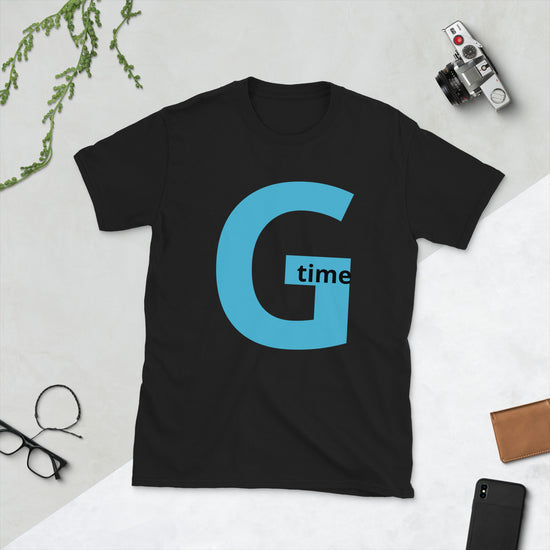 Gtime T-shirt Unisex T-Shirt – Black, Grey & White